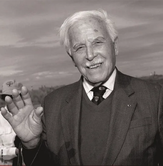 Portrait de Raymon Triboulet, ancien président du Comité du Débarquement