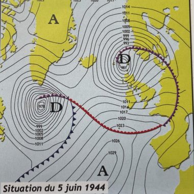 Prévision météo du 5 juin 1944