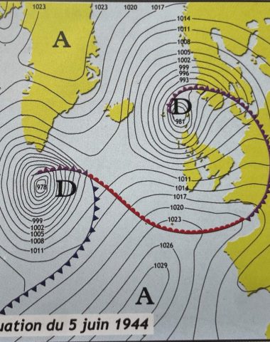Prévision météo du 5 juin 1944