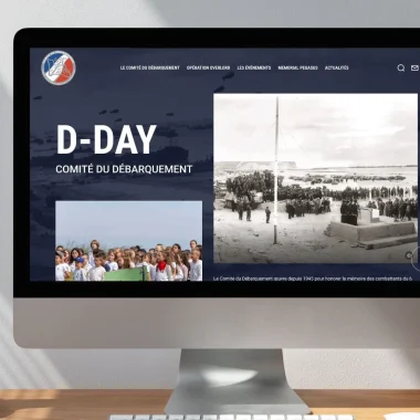 Un nouveau site internet pour le Comité du Débarquement