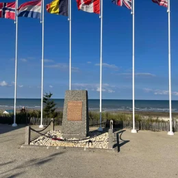 Monument du 48e Royal Marine Commando à Langrune sur Mer